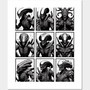 ALIEN Xenomorph Artwork Posters and Art